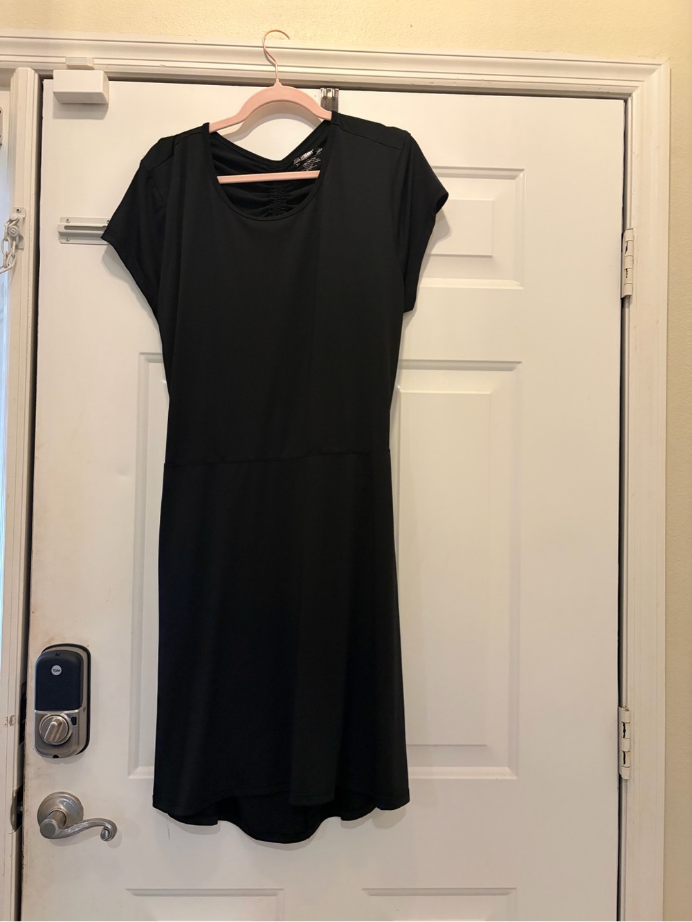 Reel Legends Black Short-Sleeve Keep IT Cool Dress